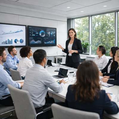 Lotek Business Conference-room Meeting Female-executive 03