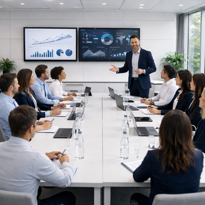 Lotek Business Conference-room Meeting Male-executive 02